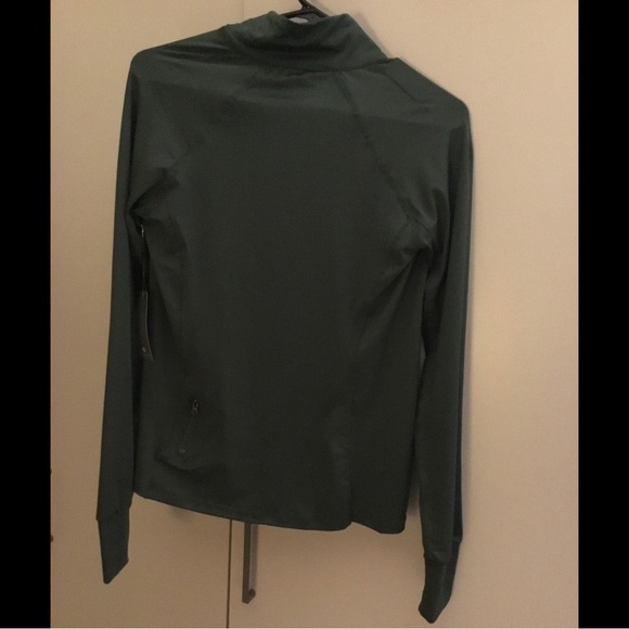 Green sport jacket yoga workout cool pretty - Picture 2 of 2